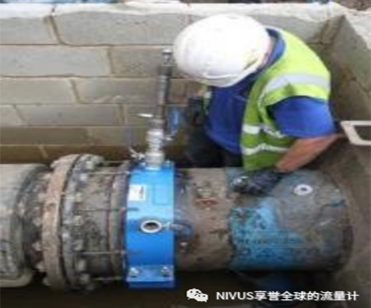 应用案例：饮用水球墨铸铁管的两声道流量测量