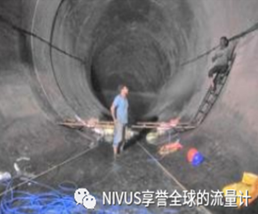 典型案例：水电站Ø6000mm压力管道的流量测量